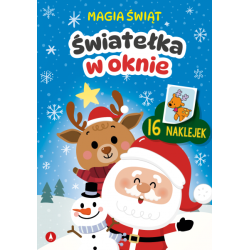 Magia świąt. Książeczki z naklejkami - RÓŻNE TYTUŁY