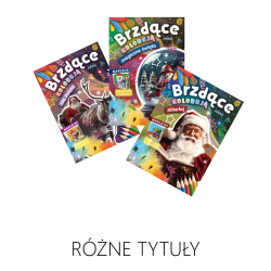 Brzdące kolorują. Świąteczne wzory. Kolorowanka z naklejkami