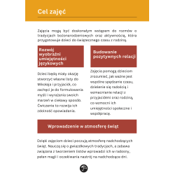 Świąteczna przygoda z kotkiem Słomką - scenariusze zajęć online