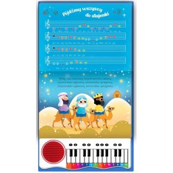 Wśród nocnej ciszy i inne kolędy dla dzieci. Książka z pianinkiem