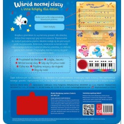 Wśród nocnej ciszy i inne kolędy dla dzieci. Książka z pianinkiem