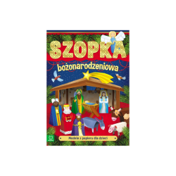 Modele z papieru dla dzieci. Szopka bożonarodzeniowa