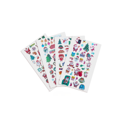 Świąteczne naklejki piankowe