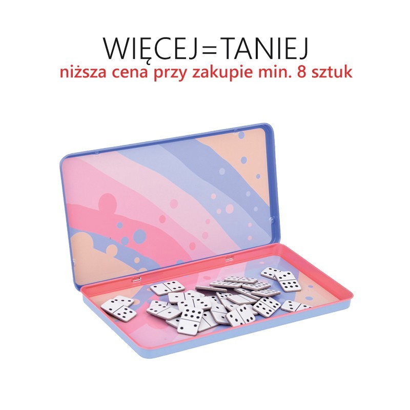 Domino magnetyczne, mini gra podróżna