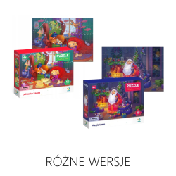 Puzzle świąteczne 60 elementów - RÓŻNE WERSJE