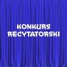 Dekoracja jednostronna - Napis: Konkurs recytatorski