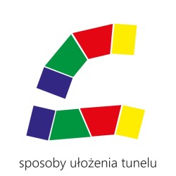 TUNEL KOT - zestaw 4 elementów