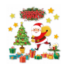Dekoracja jednostronna - Wesołych Świąt 21 elementów