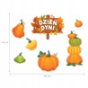 Dekoracja jednostronna - Dzień Dyni 7 elementów