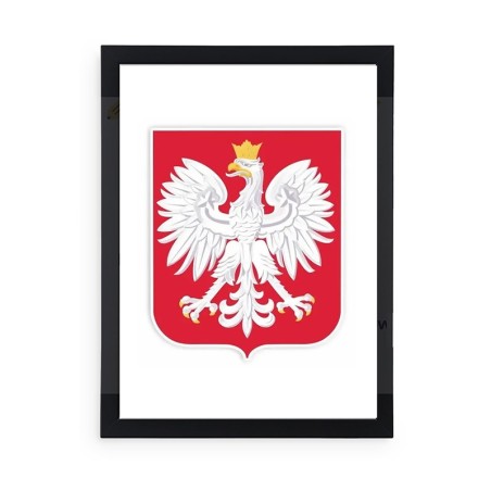 Godło Polski w ramce format A3