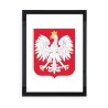 Godło Polski w ramce format A3
