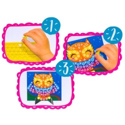 Kreatywna wyklejanka piankowa mozaika - RÓŻNE WZORY