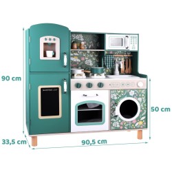 Kuchnia drewniana retro vintage 90x90 cm