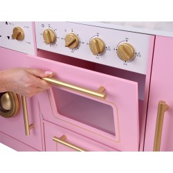 Kuchnia drewniana glamour 109x102 cm interaktywna