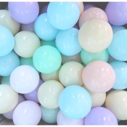 Piłki do suchego basenu 7 cm PASTELOWE - RÓŻNE ILOŚCI