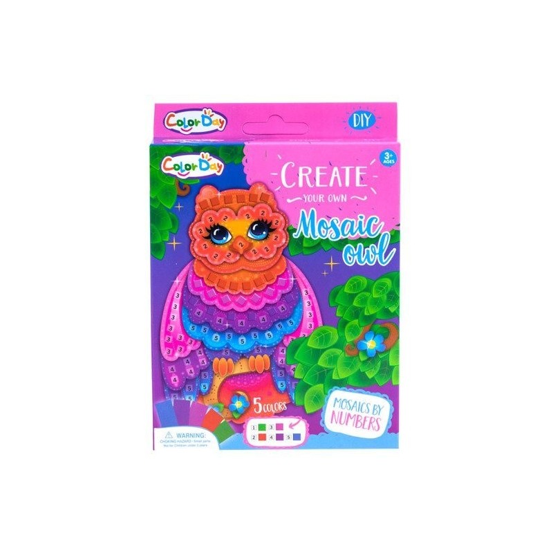 Kreatywna mozaika piankowa wyklejanka - RÓŻNE WZORY