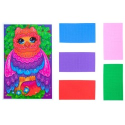 Kreatywna mozaika piankowa wyklejanka - RÓŻNE WZORY