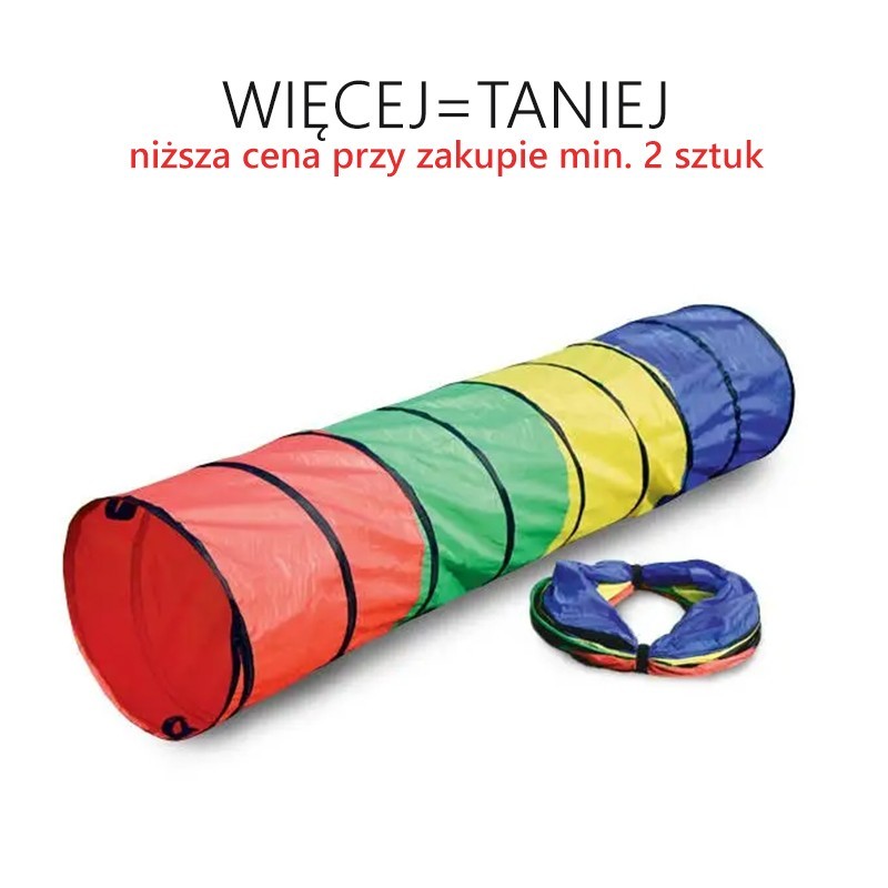 Tunel animacyjny usztywniany 1,8 m (4 barwy)