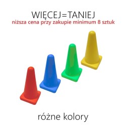Pachołek gimnastyczny 10 cm (mały) - RÓŻNE KOLORY
