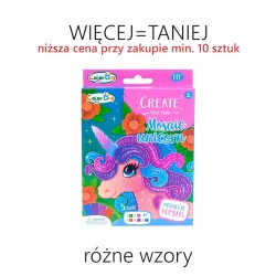 Kreatywna mozaika piankowa wyklejanka - RÓŻNE WZORY