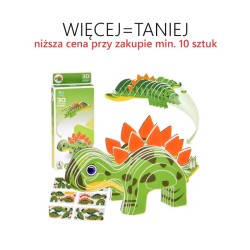 Puzzle 3D - dinozaur