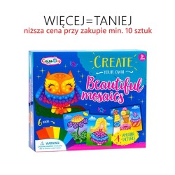 Kreatywna wyklejanka piankowa mozaika - RÓŻNE WZORY