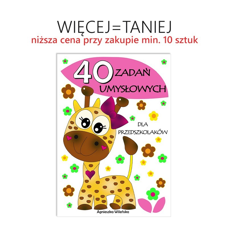 40 zadań umysłowych dla przedszkolaków
