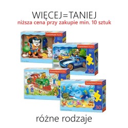 Puzzle 30 el. 32 x 23 cm RÓŻNE RODZAJE