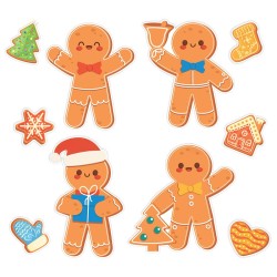 Dekoracja dwustronna - Piernikowe ludziki 10 elementów