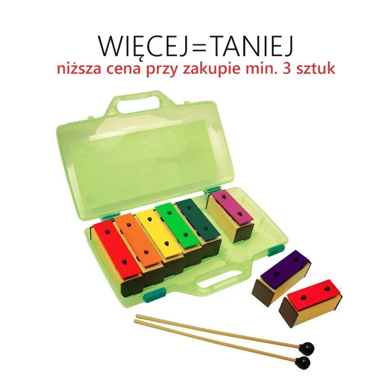 Dzwonki na mini tubach - zestaw diatoniczny