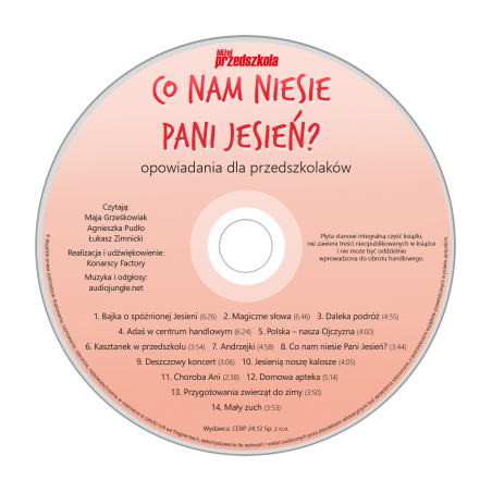 Co nam niesie Pani Jesień? Audiobook CD + konspekty