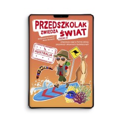 Przedszkolak zwiedza świat, cz. IV - Australia  (e-book z piosenkami w streamingu i pomocami w formie mulimediów)