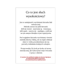 Rytmika dla Ciebie. Słuch wysokościowy - e-book z utworami w streamingu