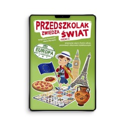 Przedszkolak zwiedza świat, cz. II - Europa  (e-book z piosenkami w streamingu i pomocami w formie mulimediów)