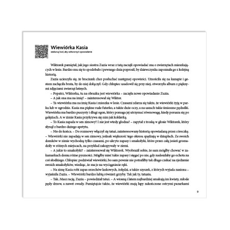 Jak Zuzia Wiktorkowi o zwierzętach leśnych opowiadała