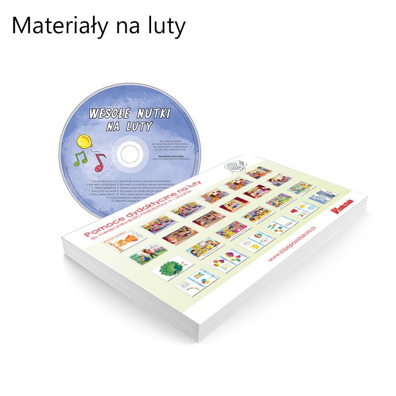 Zestaw pomocy dydaktycznych + CD nr 1.292/2026 - materiały na luty