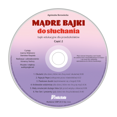Mądre bajki do słuchania cz. 2. Audiobook CD + konspekty