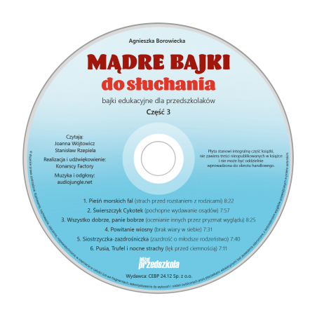 Mądre bajki do słuchania cz. 3. Audiobook CD + konspekty