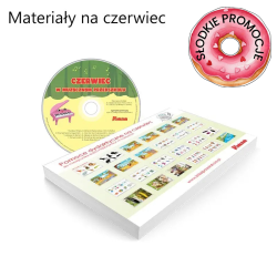 Zestaw pomocy dydaktycznych + CD nr 05.284/2025 - materiały na czerwiec