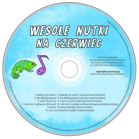 Miesięcznik + zestaw pomocy dydaktycznych 05.296/2026 - materiały na czerwiec