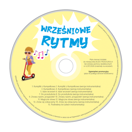 Zestaw pomocy dydaktycznych + CD nr 06.297/2026 - materiały na wrzesień