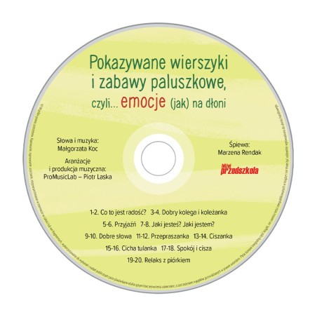 Pokazywane wierszyki i zabawy paluszkowe, czyli... emocje (jak) na dłoni