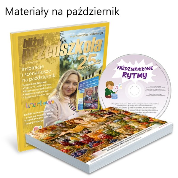 Miesięcznik + zestaw pomocy dydaktycznych 09.300/2026 - materiały na październik