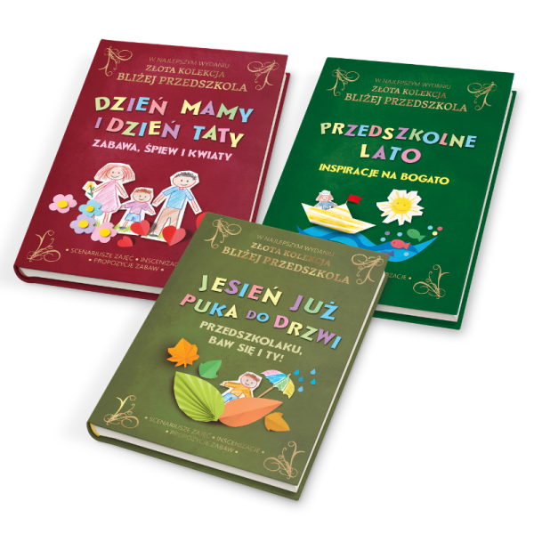 Złota Kolekcja Bliżej Przedszkola - 3 tomy