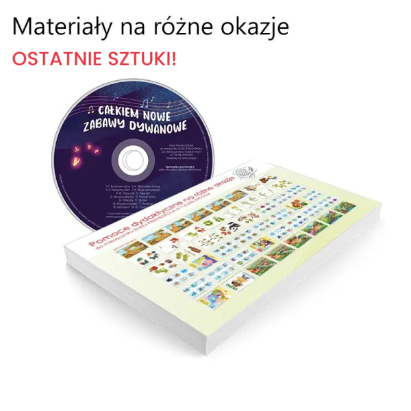 Zestaw pomocy dydaktycznych + CD nr 07-08.298-299/2026 - materiały na różne okazje
