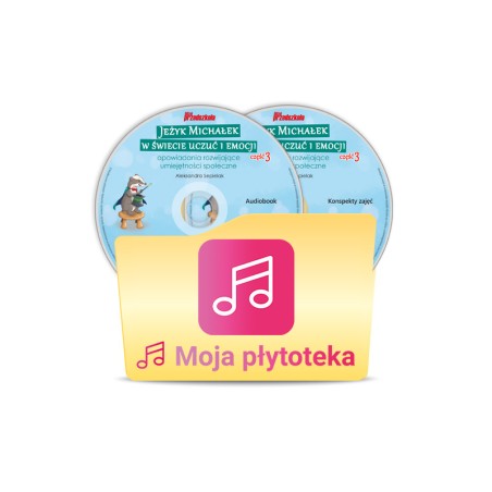 Jeżyk Michałek w świecie uczuć i emocji cz. 3. Audiobook CD + konspekty