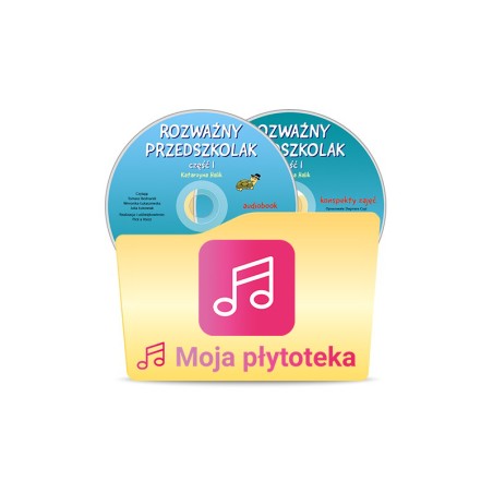 Rozważny przedszkolak cz. 1. Audiobook CD + konspekty